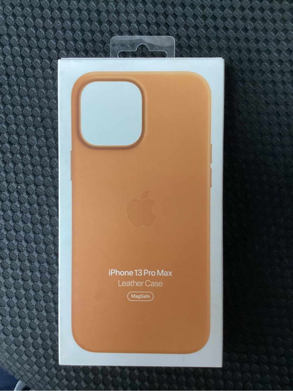 Apple iPhone 13 Pro Max Leather Case - Orange